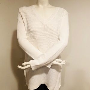 Prana Deedra Tunic Sweater Winter White Size Small